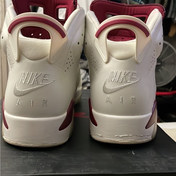 Nike air Jordan retro maroon 6’s - Picture 5 of 7